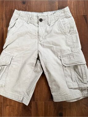 Urban Pipeline Khaki Cargo Shorts // Gorpcore Utility Skater Retro Size 29